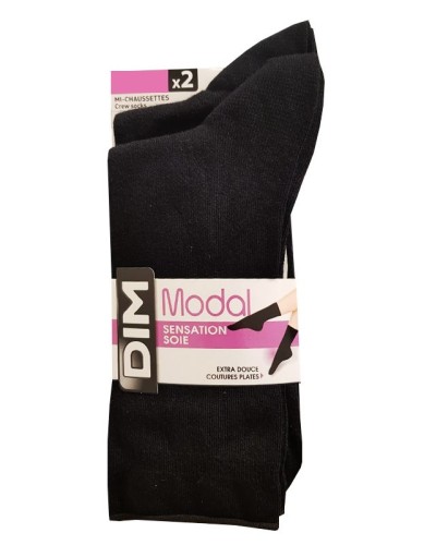 Calcetines modal para mujer DIM x2