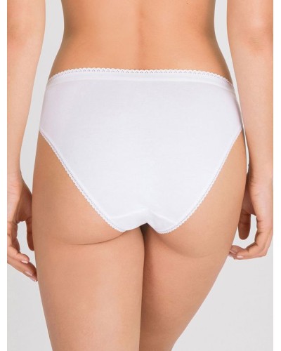 Bragas high leg algodón Playtex x2