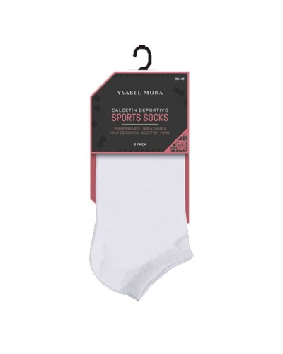 PACK  3 CALCETINES INVISIBLE TRANSPIRABLE