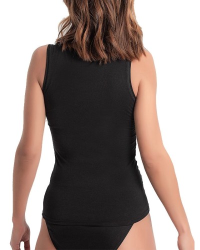 Camiseta interior térmica sin mangas algodón