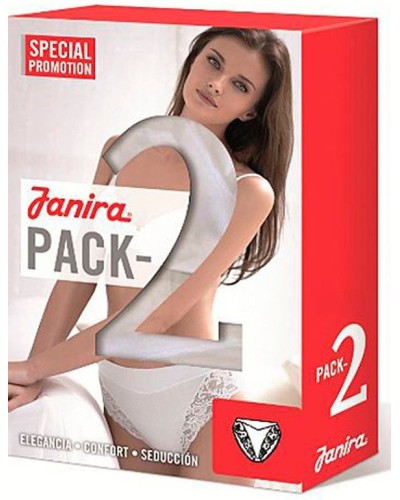 Pack de 2 braguitas 1031397 Milano Esencial - Janira