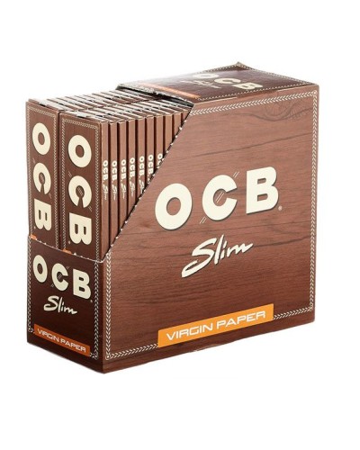 OCB Virgin Slim - Papel de fumar, 50 cajas x 32 hojas