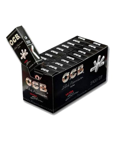 OCB stick premium, Filtros extra slim 5,7 mm, 20 paquetes X 120, blanco