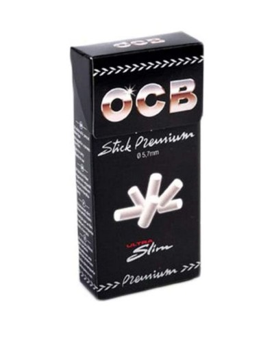 OCB stick premium, Filtros extra slim 5,7 mm, 20 paquetes X 120, blanco