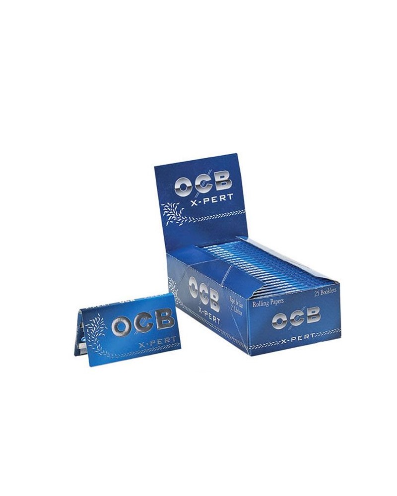 OCB X-Pert Azul 25 librillos de papel de fumar