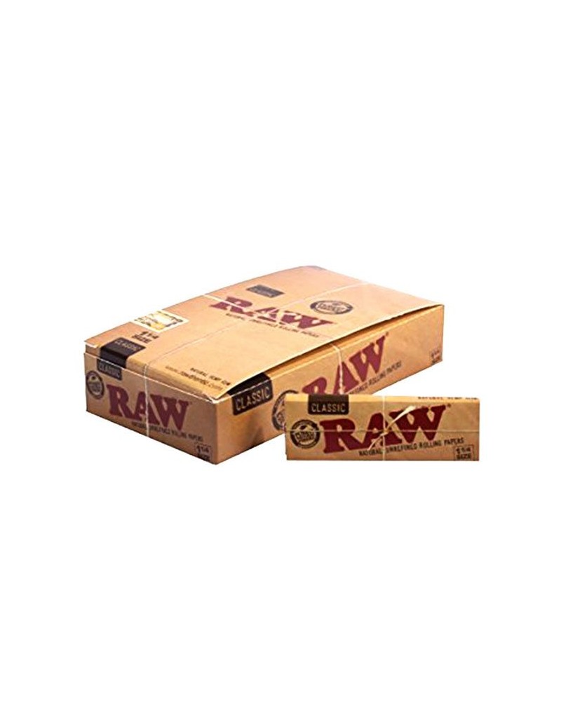 RAW Papel de Fumar Classic 1 1/4 24 unidades