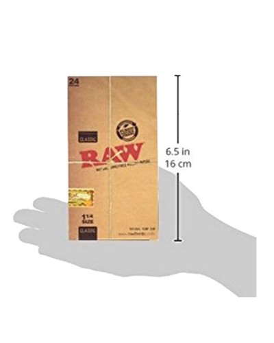 RAW Papel de Fumar Classic 1 1/4 24 unidades