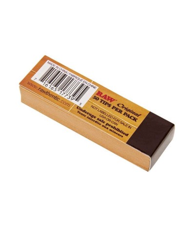 Raw - Filtros de Cartón para Fumar (50 libritos de 50 hojas)