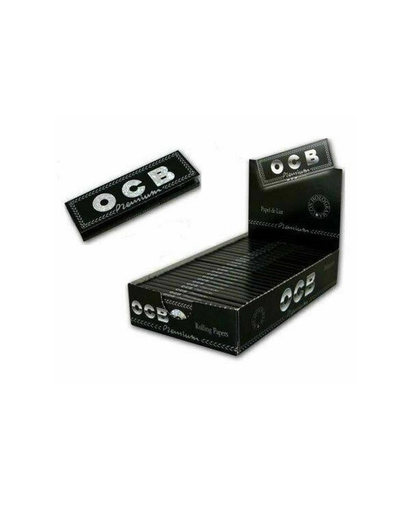 OCB Gomme 100 - Papel de Liar, Color Negro 4 Cuadernos Cortos 125 x (5 Cajas)