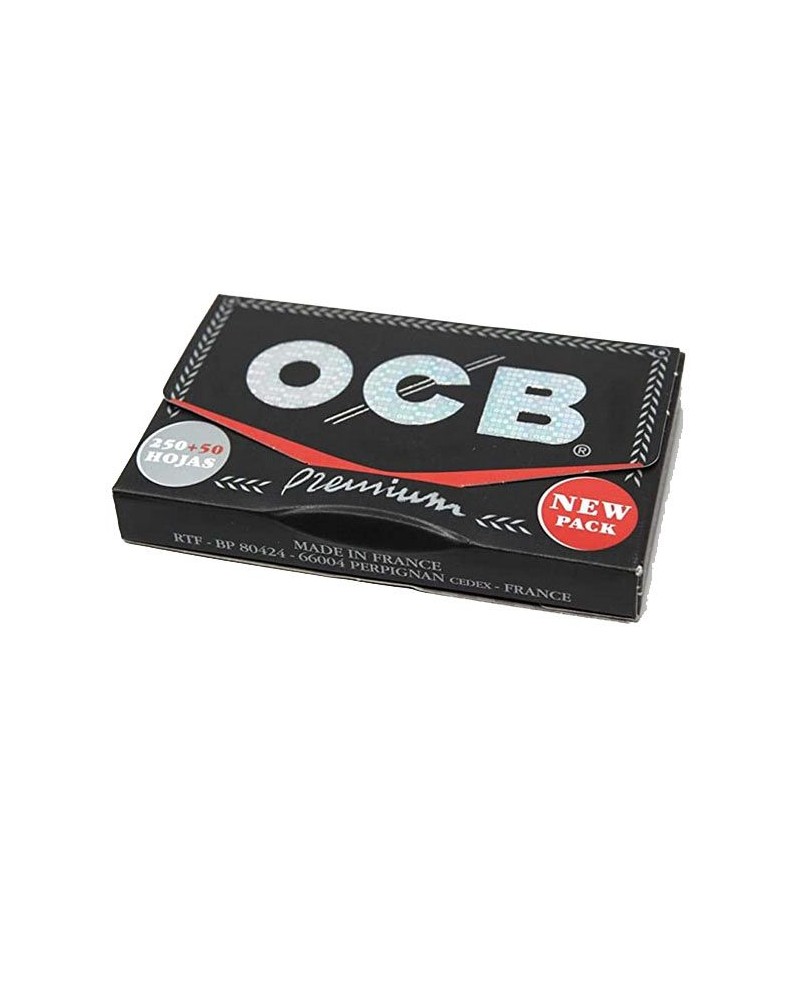 Estuche de Papel OCB Bloc 300 Negro Premium (40 libritos)