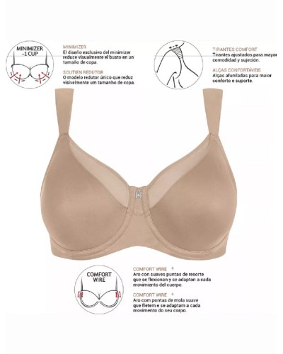 Sujetador Triumph True Shape Sensation W01 Talla de Copa D