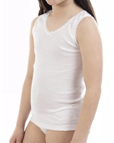 Pack x3 Camisetas Niña Tirante ancho