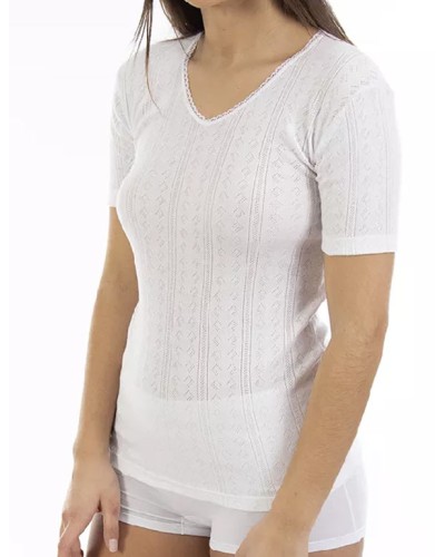 Pack x3 Camisetas Mujer M/C Cálidas