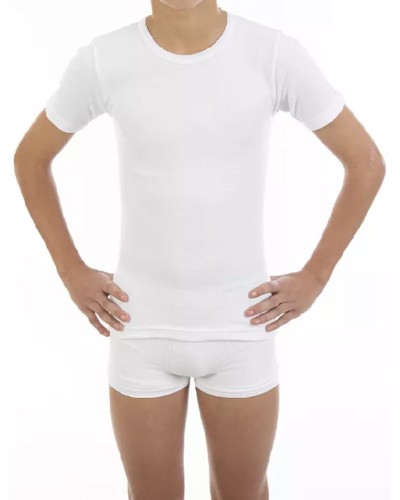 Pack x3 Camisetas Niño M/C Afelpadas