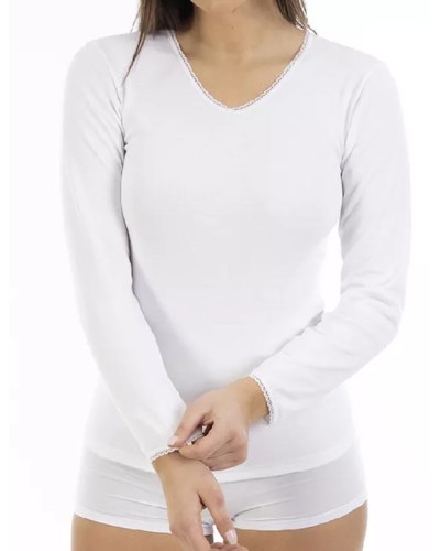 Pack x3 Camisetas Mujer M/L Afelpadas
