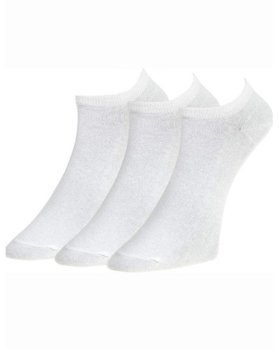Pack 3 pares calcetines algodón peinado hombre Cortos