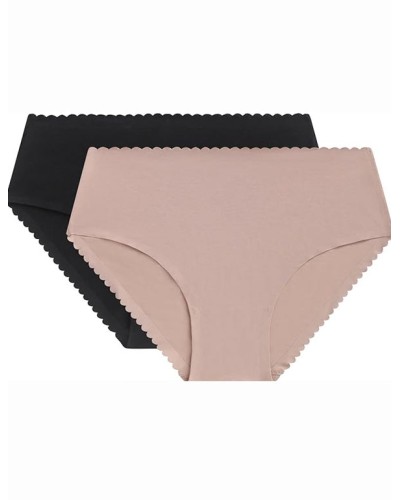 Pack de 2 Bragas Maxi Dim para Mujer