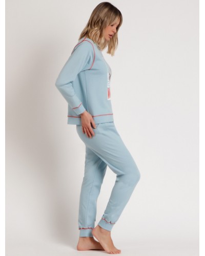 Pijama de Felpa para Mujer Disney Winter Club