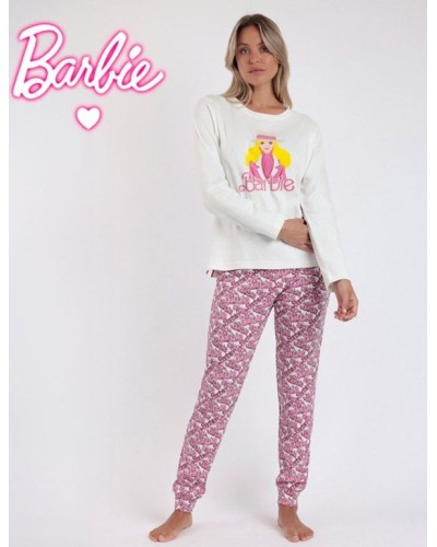 Pijama de Manga Larga Barbie Chic - Aznar Innova