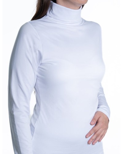 Camiseta Térmica Heatguard Mujer Cuello Alto Transpirable - HEATGUARD