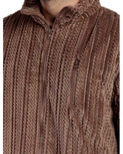 Bata Hombre Polar Cinnamon en Camel o Azul Marino | Admas