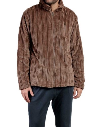 Bata Hombre Polar Cinnamon en Camel o Azul Marino | Admas