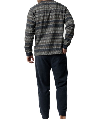 Pijama Hombre Tapeta Azul Marino - Admas