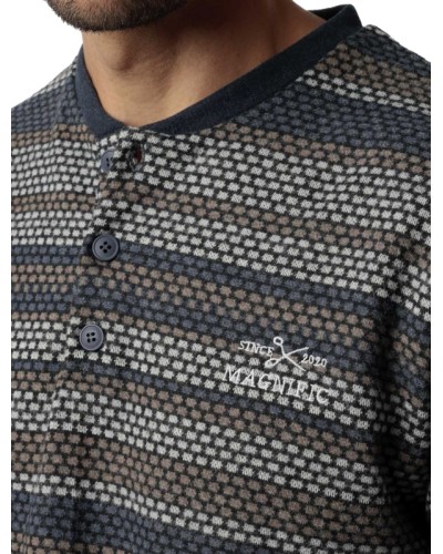 Pijama Hombre Tapeta Azul Marino - Admas