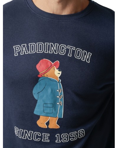 Pijama Hombre Paddington Varsity Azul Marino - Aznar Innova