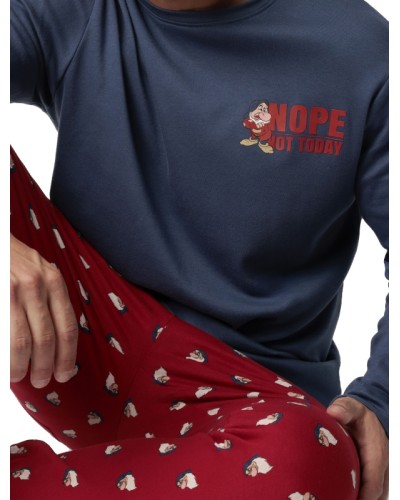 Pijama Hombre Disney Gruñón Not Today - Aznar Innova