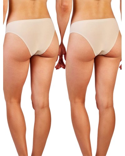 Braga mini mujer Promise PB8192 – Pack 2 unidades sin costuras