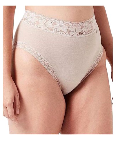 Braga mujer midi 3324 de Algodón sin costuras con encaje floral - Avet