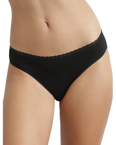 Braguita Daily Micro en microfibra negra - DIM