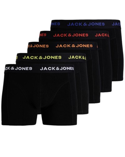 Pack de 5 bóxers de algodón para hombre -  Jack & Jones