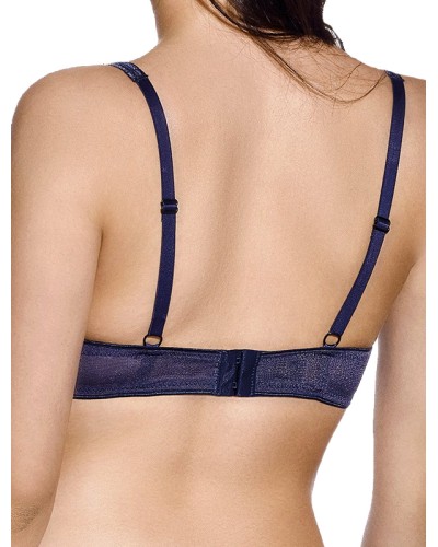 Sujetador REBECA con Aros y Relleno Jacquard Floral Copa B - Selene