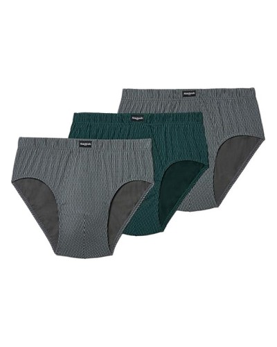 Slip semicorto cerrado algodón pack x3