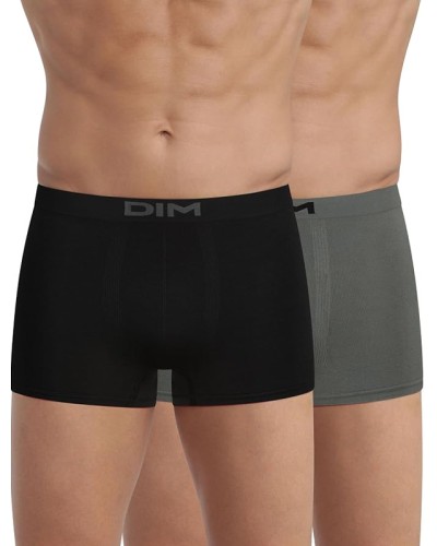 Bóxer Hombre Sans Couture Micro Pack de 2 Microfibra Stretch - DIM