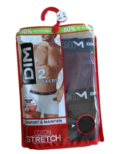 Bóxer Hombre Sans Couture Micro Pack de 2 Microfibra Stretch - DIM