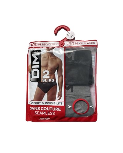 Slips Homme Sans Couture Micro pack de 2 Microfibra Stretch - DIM
