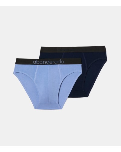 Abanderado-Pack de 2 slips cerrados de bambú colección Sensitive