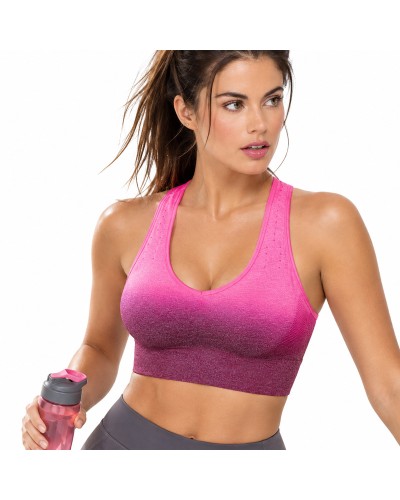 Sujetador Deportivo DIANA Sin Costuras Espalda Y Relleno Extraíble - Selene