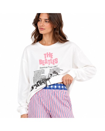 Pijama Mujer – The Beatles American Tour 1964 Interlock - Gisela