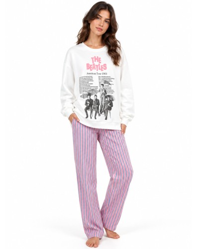 Pijama Mujer – The Beatles American Tour 1964 Interlock - Gisela