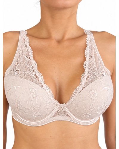 Sujetador bralette con aros, encaje y escote IRINA - Selene