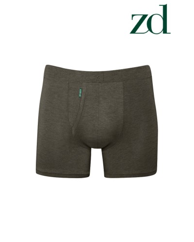 Boxer hombre de Hilo de Soja ZD con abertura