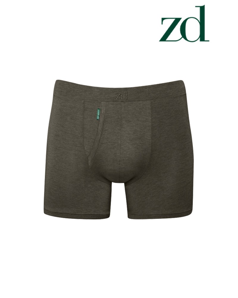 Boxer hombre de Hilo de Soja ZD con abertura