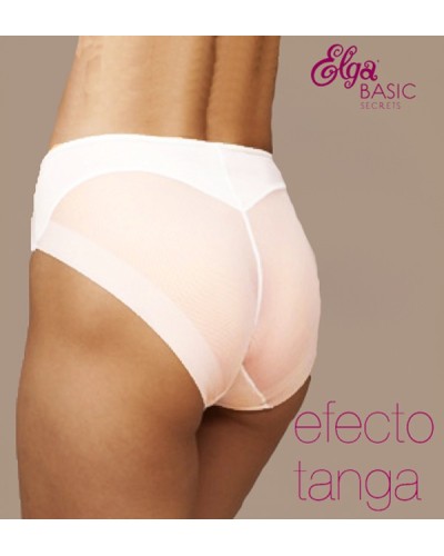 Braga bikini efecto tanga redondea glúteos