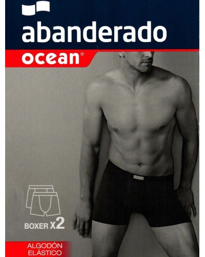 Calzoncillo Bóxer algodón Ocean x2