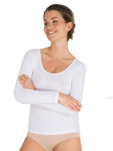ropa interior térmica: camiseta manga larga mujer