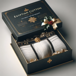 Caja de calzoncillos de algodón egipcio